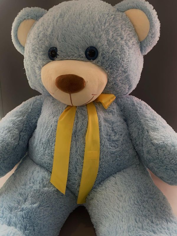 Іграшка Ведмедь блакитний 150 см