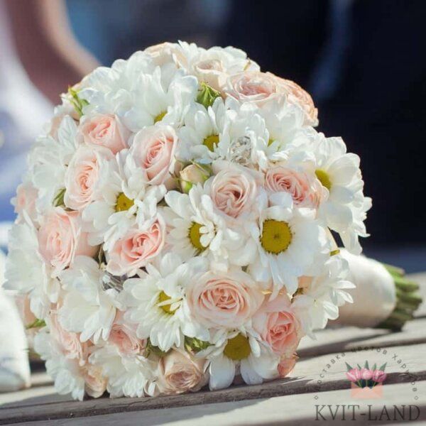 Букет нареченої "Трояндовий рай"