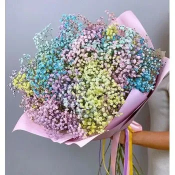 Букет 15 гілок гіпсофіли