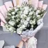 Букет білих еустом