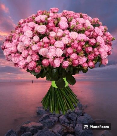 Букт "51 кушових троянд Леді Бомбастік"