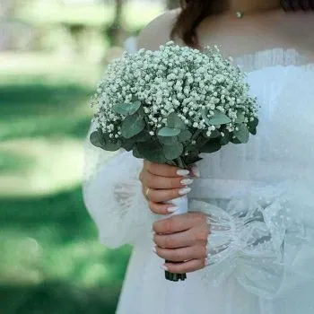 Букет нареченої "Ніжна перлина"